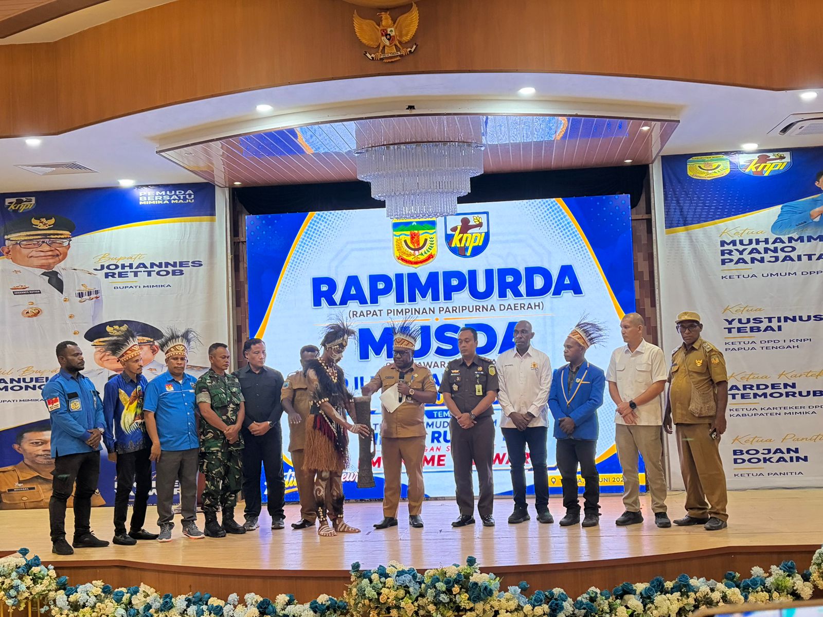 KNPI Mimika Gelar Rapimpurda dan Musda DPD II