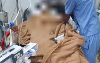 Laka Tunggal di Jalan Ahmad Yani, Korban Luka Berat Akibat Bentukan di Kepala