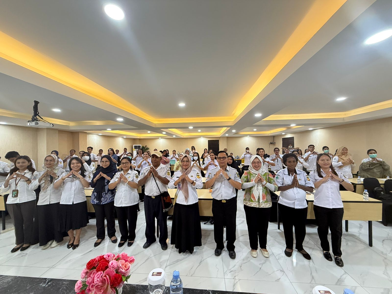 Lensa Foto Putus Rantai Penyakit Filariasis, Dinkes Mimika Tingkatkan Pengetahuan Tenaga Kesehatan di 26 Puskesmas