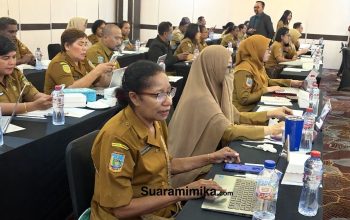Tingkatkan Kapasitas Pengelolaan Anggaran,  Puluhan PPTK Dinkes Mimika Ikuti Bimtek Pengadaan Barang Dan Jasa