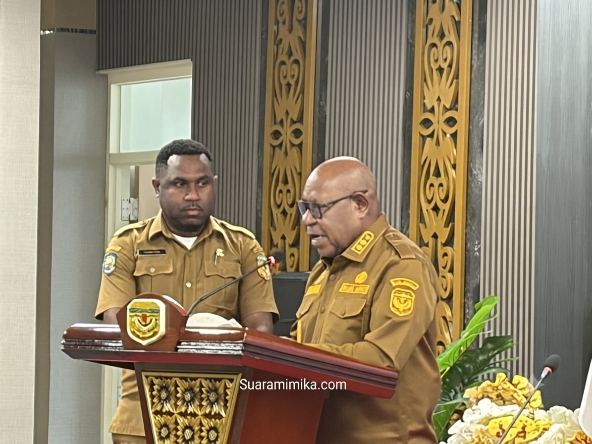 Wabup Mimika : Penilaian Mandiri Maturitas SPIP Momen Penting Ukur Kematangan Penerapan Sistem Pada OPD