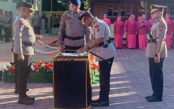 AKBP Alredo Rumbiak Resmi Pimpin Polres Mimika