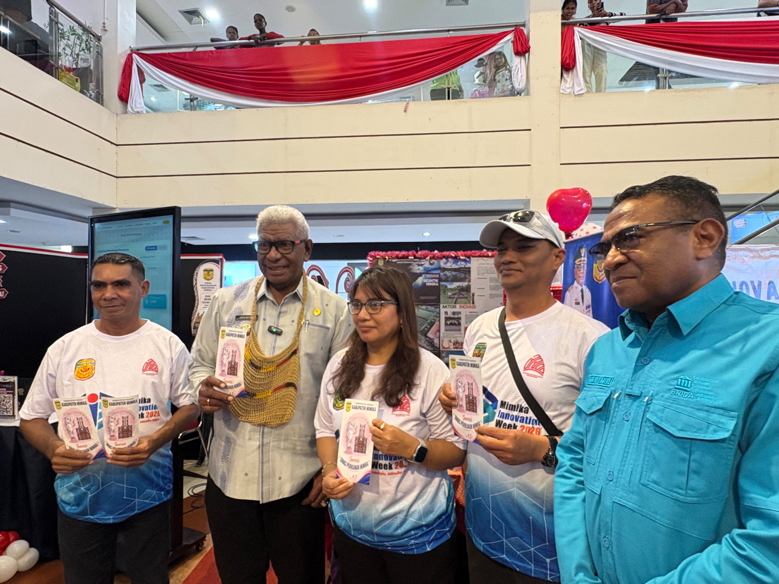 Pameran Mimika Innovation Week 2026, Bupati : Inovasi Harus Hidup dan Memberi Manfaat Nyata