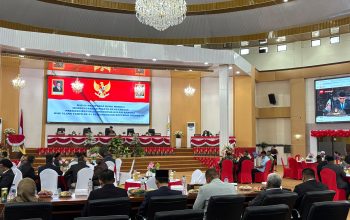 DPRK Mimika Rapat Paripurna Dengarkan Pidato Kenegaraan Presiden RI Jelang HUT ke-81 RI