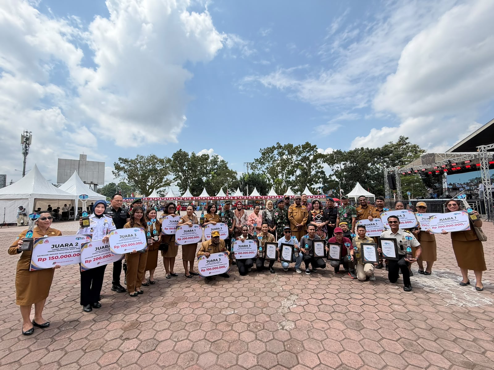 Hiburan Rakyat Jadi Penutup Semarak HUT ke-81 Kemerdekaan RI di Mimika