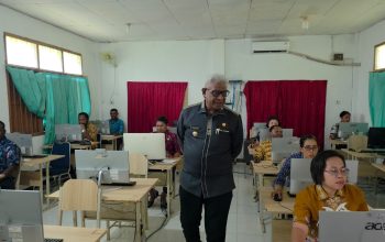 Bupati Mimika Pantau Langsung Profiling ASN : Berjalan Sesuai Aturan
