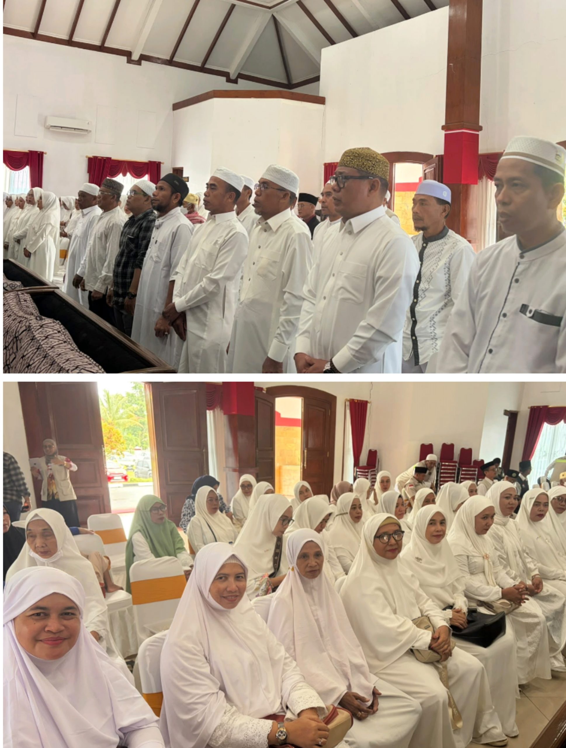 Pemkab Mimika Resmi Terima Kedatangan 116 Jemaah Haji