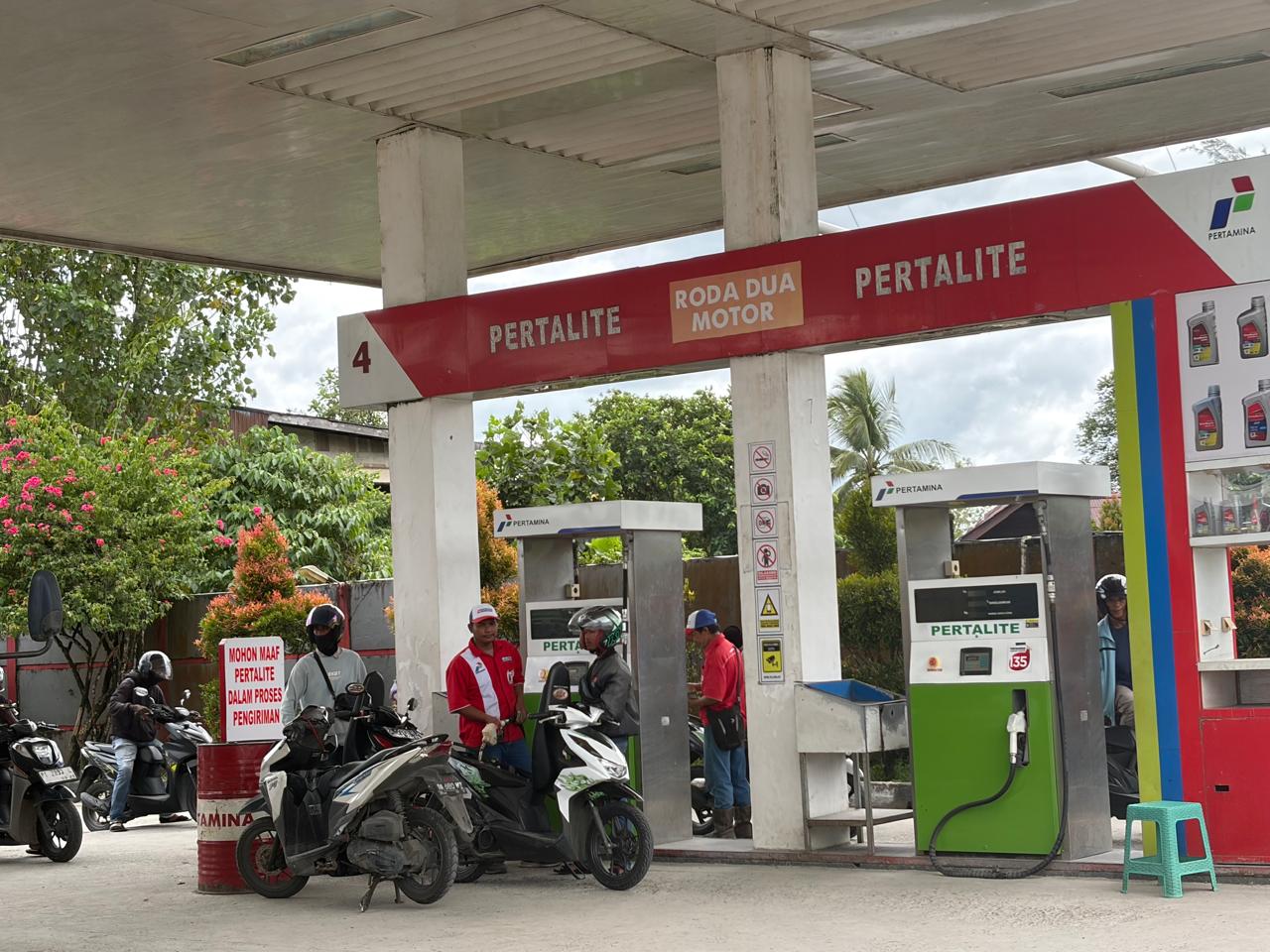 Tekan Antrian Panjang Pengisian BBM Pertalite di SPBU, Pemkab Mimika Berlakukan Sistim Ganjil-Genap