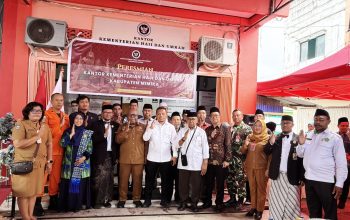 Gedung Kantor Kementerian Haji dan Umrah Mimika Diresmikan, Pastikan Pelayanan Terbaik Untuk Jamaah Haji