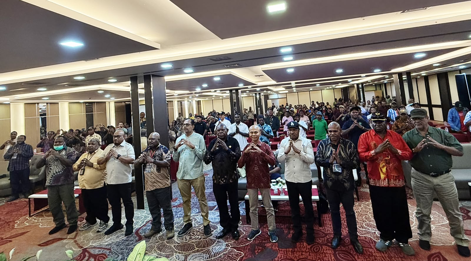 FPHS Tsingwarop Gelar Workshop Sosialisasi dan Penguatan Kedaulatan Masyarakat Adat Papua di Timika