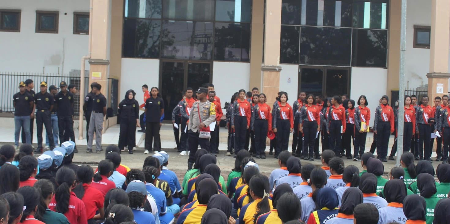 PPI Mimika Gelar Latihan Gabungan, Siapkan 357 Pelajar Hadapi Seleksi Calon Paskibraka 2027