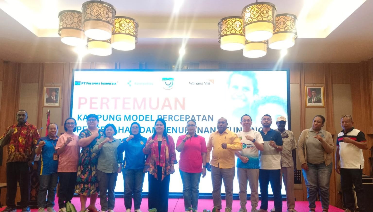 Pemkab Mimika Geser Strategi Pencegahan Stunting ke Tingkat Kampung, Tetapkan 4 Wilayah Jadi Kampung Model