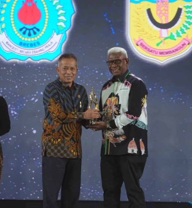 Kabupaten Mimika Raih Apresiasi Khusus Dari Kompas TV Atas Peningkatan dan Pengembangan UMKM