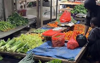 Hampir 2.000 Pedagang Beraktivitas di Pasar Sentral Timika
