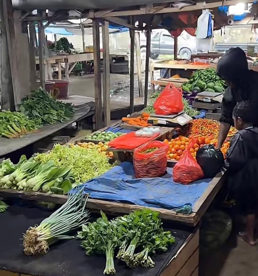 Hampir 2.000 Pedagang Beraktivitas di Pasar Sentral Timika