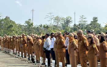 Antisipasi Dampak Kabut Asap Kiriman, Wabup Mimika Minta OPD Siapkan dan Bagikan Masker ke Masyarakat