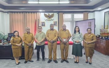 Rotasi Kepemimpinan Pemkab Mimika: Pj Sekda Lantik Plh Kadinkes dan Plh Kepala BPBD