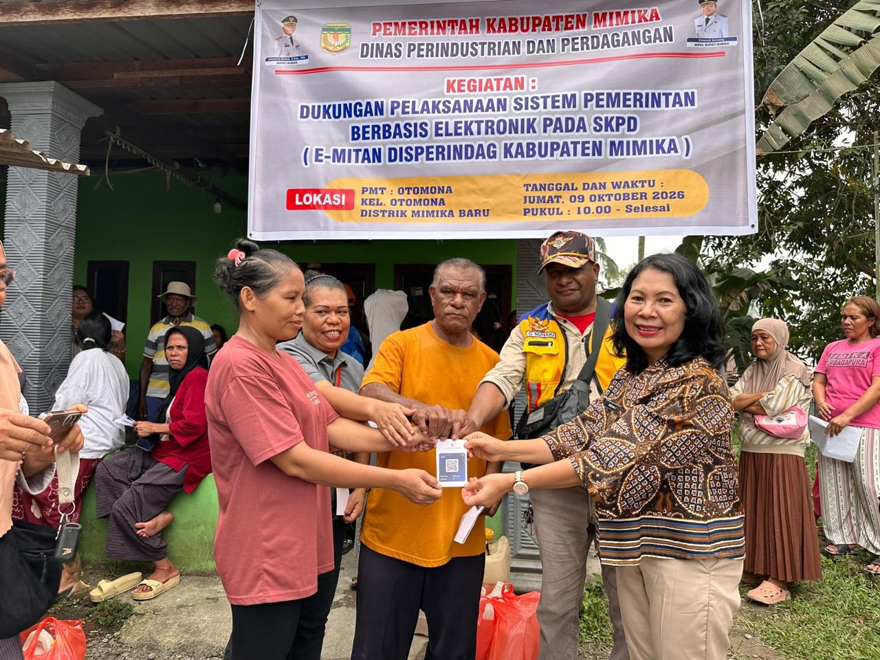 Disperindag Mimika Mulai Terapkan Barcode e-Mitan untuk Distribusi Minyak Tanah