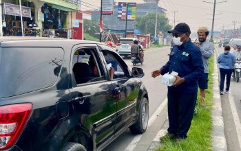 Antisipasi ISPA Akibat Kabut Asap, Dinkes Mimika Distribusikan 30.000 Masker Gratis