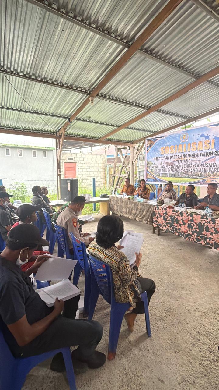 DPRK Mimika Dorong Pemberdayaan Usaha Mikro, Kecil, dan Menengah Orang Asli Papua 