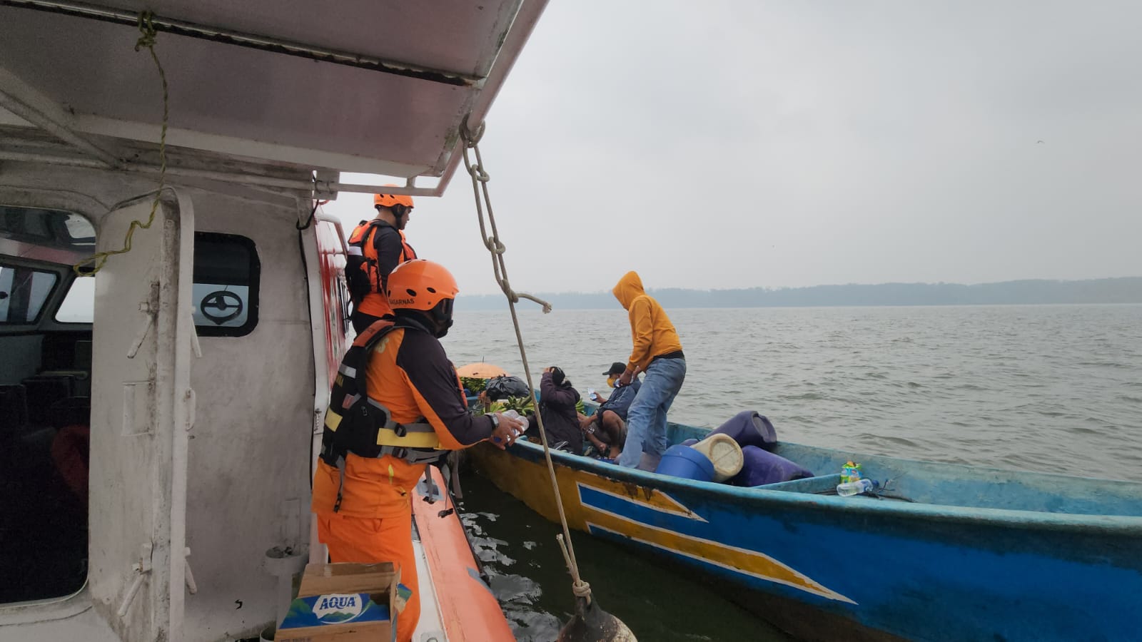 Long Boat Berpenumpang 7 Orang Dilaporkan Hilang Arah Akibat Kabut Asap