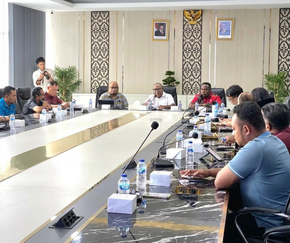 Wabup Kemong Minta Semua Pihak Senergi Dukung KTT II di Mimika