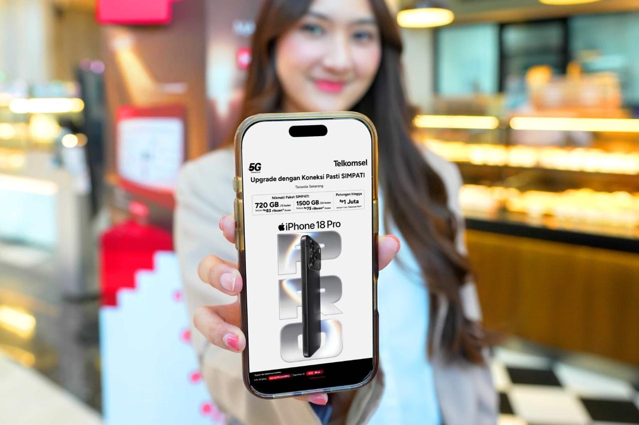 Nikmati iPhone 18 Pro Series Lebih Hemat dengan Penawaran Spesial Bundling dan Hemat POIN dari Telkomsel
