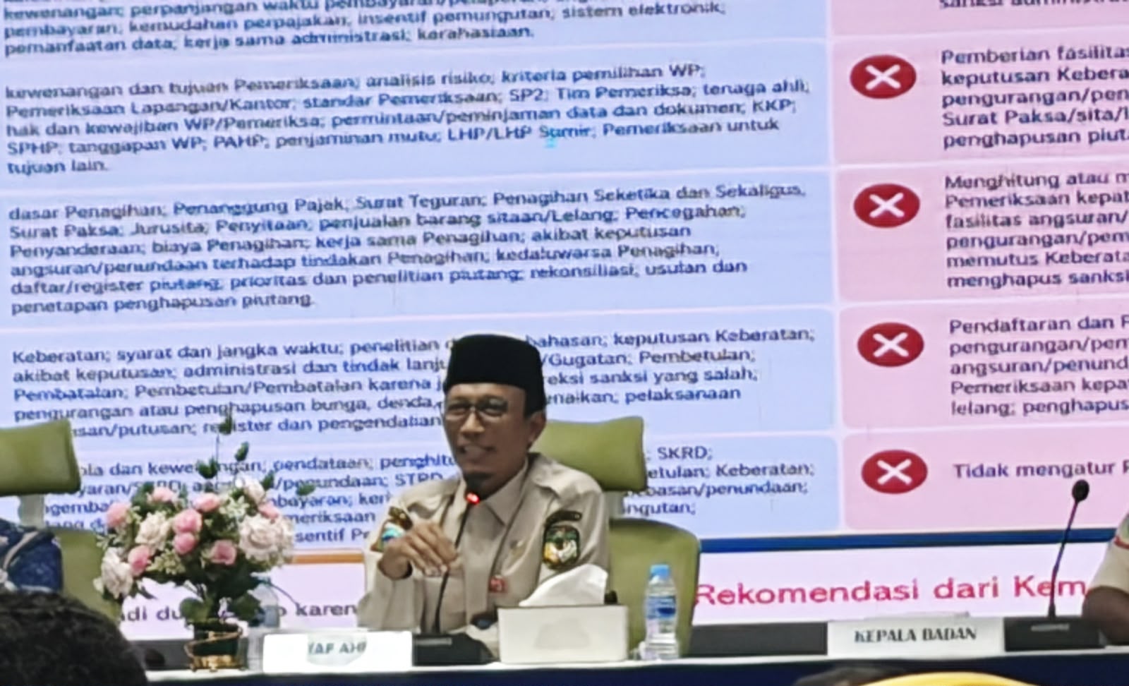 Penyaluran DBH Mimika Baru Capai 75 Persen, Bapenda Siapkan Strategi Genjot PAD