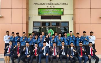 Peringati Hari Sumpah Pemuda Ke-98, PN Timika Tegaskan Komitmen Penguatan Zona Integritas