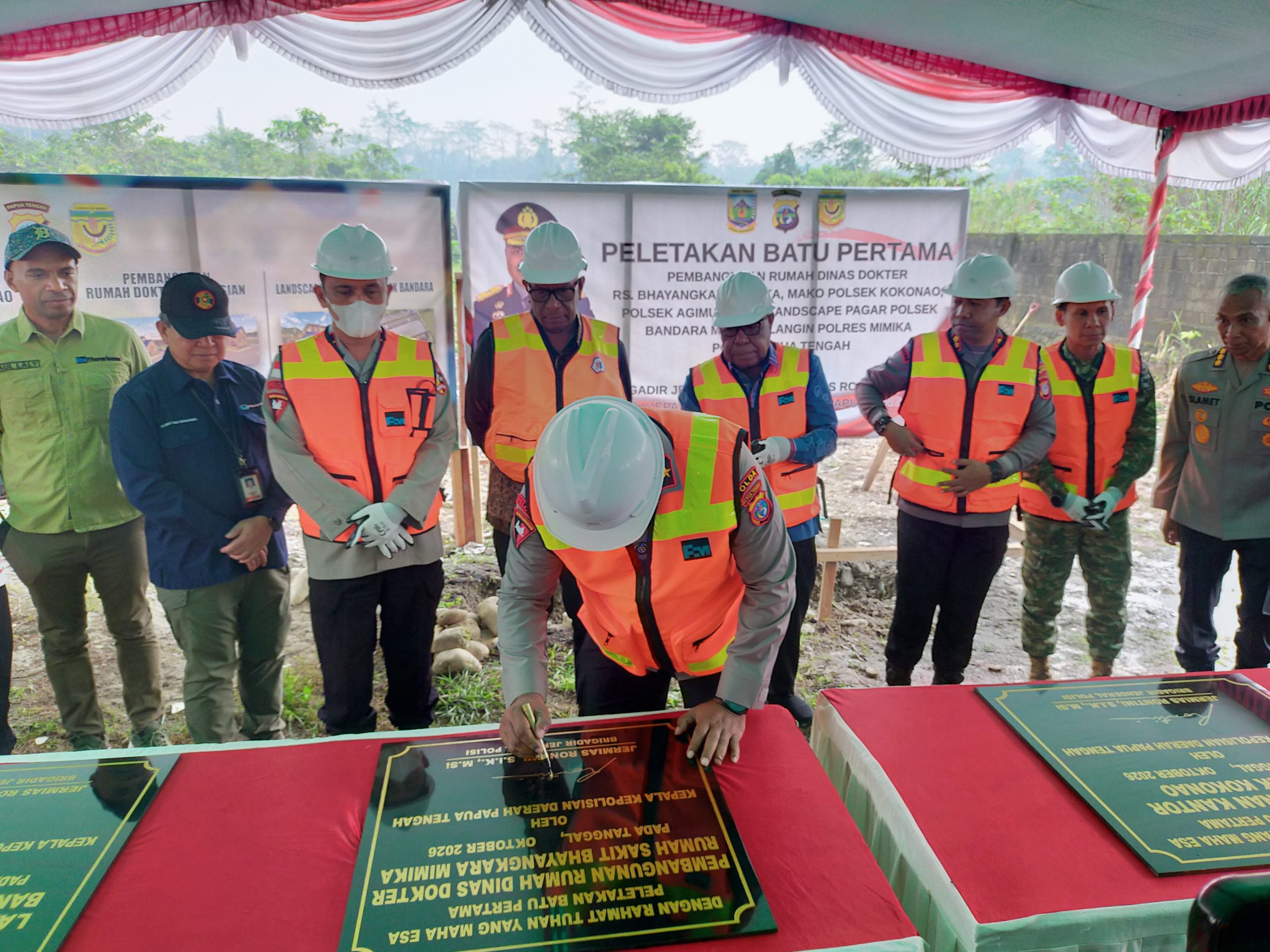 Pemkab Mimika Bangun Fasilitas Sejumlah Fasilitas Polri di Mimika