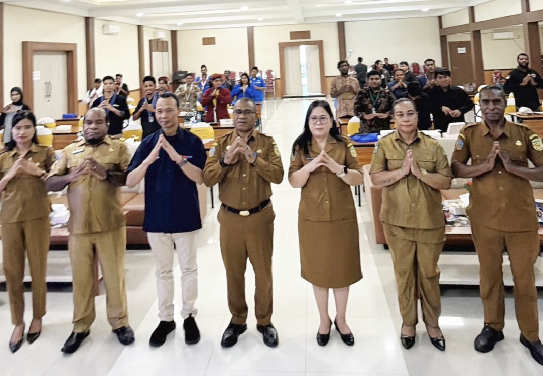 Dispora Mimika Gelar Pelatihan Kepemimpinan Pemuda, Ananias Faot Tekankan Pentingnya Kompetensi Nyata
